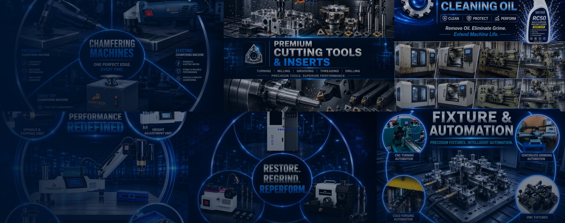 Easytech original industrial solutions portfolio